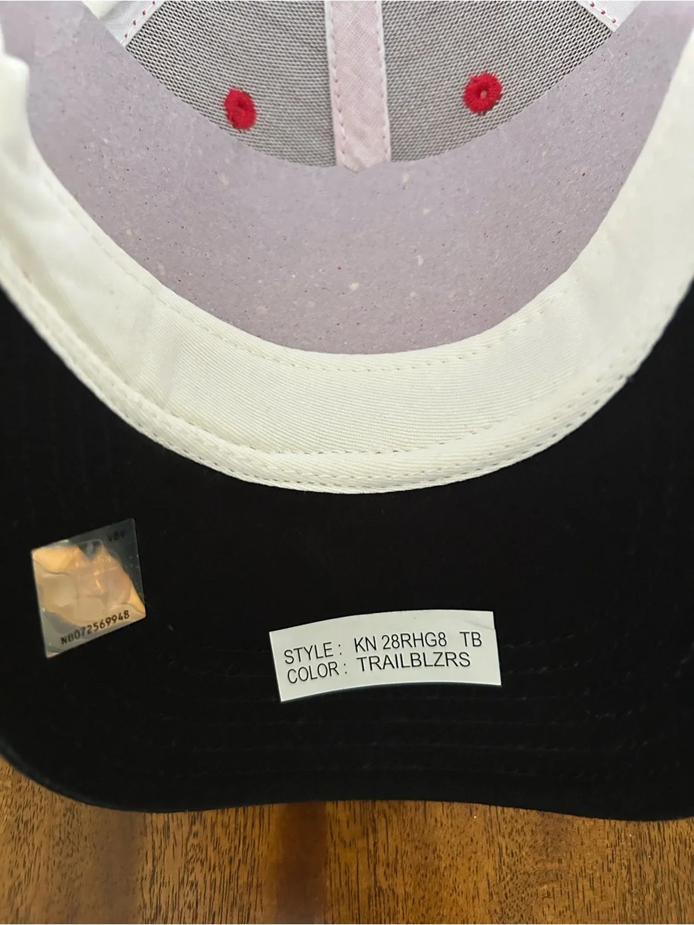 Portland Trail Blazers Red & Black NBA Team Cap Youth Size